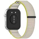 For Huawei Watch Fit3 Kalebol Wild Path Nylon Strap(Yellow + Grey) - 2