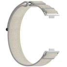 For Huawei Watch Fit3 Kalebol Wild Path Nylon Strap(Yellow + Grey) - 3