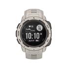 For Garmin Instinct 22mm Kalebol Steel Buckle Silicone Watch Band(Tundra White) - 2