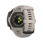 For Garmin Instinct 22mm Kalebol Steel Buckle Silicone Watch Band(Tundra White) - 3