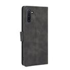 For Samsung Galaxy Note10 Solid Color Skin Feel Magnetic Buckle Horizontal Flip Calf Texture PU Leather Case with Holder & Card Slots & Wallet(Black) - 3
