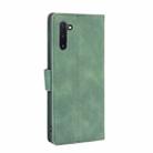 For Samsung Galaxy Note10 Solid Color Skin Feel Magnetic Buckle Horizontal Flip Calf Texture PU Leather Case with Holder & Card Slots & Wallet(Green) - 3