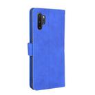 For Samsung Galaxy Note10 Plus Solid Color Skin Feel Magnetic Buckle Horizontal Flip Calf Texture PU Leather Case with Holder & Card Slots & Wallet(Blue) - 3