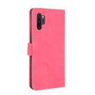 For Samsung Galaxy Note10 Plus Solid Color Skin Feel Magnetic Buckle Horizontal Flip Calf Texture PU Leather Case with Holder & Card Slots & Wallet(Rose Red) - 3