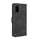 For Samsung Galaxy S20 Plus Solid Color Skin Feel Magnetic Buckle Horizontal Flip Calf Texture PU Leather Case with Holder & Card Slots & Wallet(Black) - 3