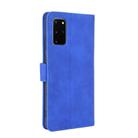 For Samsung Galaxy S20 Plus Solid Color Skin Feel Magnetic Buckle Horizontal Flip Calf Texture PU Leather Case with Holder & Card Slots & Wallet(Blue) - 3