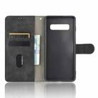 For Samsung Galaxy S10 Solid Color Skin Feel Magnetic Buckle Horizontal Flip Calf Texture PU Leather Case with Holder & Card Slots & Wallet(Black) - 3