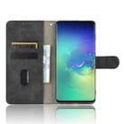 For Samsung Galaxy S10 Solid Color Skin Feel Magnetic Buckle Horizontal Flip Calf Texture PU Leather Case with Holder & Card Slots & Wallet(Black) - 4