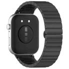 For Huawei Watch Fit3 Kalebol Solid Stainless Steel Strap(Black) - 2