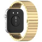 For Huawei Watch Fit3 Kalebol Solid Stainless Steel Strap(Gold) - 2