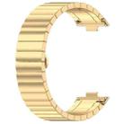 For Huawei Watch Fit3 Kalebol Solid Stainless Steel Strap(Gold) - 3