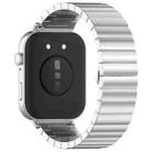 For Huawei Watch Fit3 Kalebol Solid Stainless Steel Strap(Silver) - 2