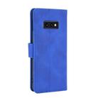 For Samsung Galaxy S10e Solid Color Skin Feel Magnetic Buckle Horizontal Flip Calf Texture PU Leather Case with Holder & Card Slots & Wallet(Blue) - 3