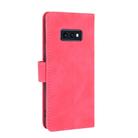 For Samsung Galaxy S10e Solid Color Skin Feel Magnetic Buckle Horizontal Flip Calf Texture PU Leather Case with Holder & Card Slots & Wallet(Rose Red) - 3