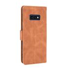 For Samsung Galaxy S10e Solid Color Skin Feel Magnetic Buckle Horizontal Flip Calf Texture PU Leather Case with Holder & Card Slots & Wallet(Brown) - 3