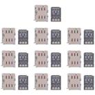 For Galaxy S21+ 5G SM-G996 10pcs Original SIM Card Reader - 1