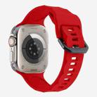 For Apple Watch 46mm / 49mm / 45mm / 44mm Kalebol Ripple Sports Silicone Strap(Red) - 2