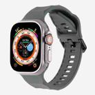 For Apple Watch 46mm / 49mm / 45mm / 44mm Kalebol Ripple Sports Silicone Strap(Dark Grey) - 1