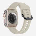 For Apple Watch 46mm / 49mm / 45mm / 44mm Kalebol Ripple Sports Silicone Strap(Starlight) - 2