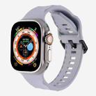 For Apple Watch 42mm / 41mm / 40mm / 38mm Kalebol Ripple Sports Silicone Strap(Space Grey) - 1