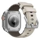 For Apple Watch 42mm / 41mm / 40mm / 38mm Kalebol Contrast Two-tone Silicone Strap(Starlight) - 2