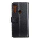 For Xiaomi Redmi Note 8T 3-Color Pearl Texture Magnetic Buckle Horizontal Flip PU Leather Case with Card Slots & Wallet & Holder(Black) - 3