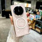 For Huawei Mate X5 Pearlescent Shell Texture MagSafe Phone Case(Pink) - 2