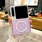 For Huawei Pura X Pearlescent Shell Texture MagSafe Phone Case(Purple) - 2
