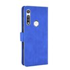 For Motorola Moto G Fast Solid Color Skin Feel Magnetic Buckle Horizontal Flip Calf Texture PU Leather Case with Holder & Card Slots & Wallet(Blue) - 3