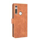 For Motorola Moto G Fast Solid Color Skin Feel Magnetic Buckle Horizontal Flip Calf Texture PU Leather Case with Holder & Card Slots & Wallet(Brown) - 3