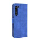 For Motorola Moto Edge Solid Color Skin Feel Magnetic Buckle Horizontal Flip Calf Texture PU Leather Case with Holder & Card Slots & Wallet(Blue) - 3