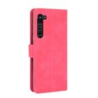 For Motorola Moto Edge Solid Color Skin Feel Magnetic Buckle Horizontal Flip Calf Texture PU Leather Case with Holder & Card Slots & Wallet(Rose Red) - 3