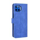 For Motorola Moto G 5G Plus Solid Color Skin Feel Magnetic Buckle Horizontal Flip Calf Texture PU Leather Case with Holder & Card Slots & Wallet(Blue) - 3