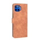 For Motorola Moto G 5G Plus Solid Color Skin Feel Magnetic Buckle Horizontal Flip Calf Texture PU Leather Case with Holder & Card Slots & Wallet(Brown) - 3