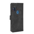 For Motorola Moto One Hyper Solid Color Skin Feel Magnetic Buckle Horizontal Flip Calf Texture PU Leather Case with Holder & Card Slots & Wallet(Black) - 3