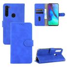 For Motorola Moto G Stylus / G Pro Solid Color Skin Feel Magnetic Buckle Horizontal Flip Calf Texture PU Leather Case with Holder & Card Slots & Wallet(Blue) - 1