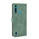 For Motorola Moto G8 Power Lite Solid Color Skin Feel Magnetic Buckle Horizontal Flip Calf Texture PU Leather Case with Holder & Card Slots & Wallet(Green) - 3