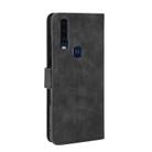 For Motorola Moto P40 Power / One Action Solid Color Skin Feel Magnetic Buckle Horizontal Flip Calf Texture PU Leather Case with Holder & Card Slots & Wallet(Black) - 3