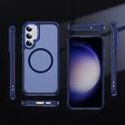 For Samsung Galaxy S23+ 5G Hardware Lens Protection MagSafe Magnetic PC Hybrid TPU Phone Case(Blue) - 2