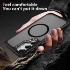 For Samsung Galaxy S24+ / S25+ 5G Hardware Lens Protection MagSafe Magnetic PC Hybrid TPU Phone Case(Black) - 3
