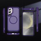 For Samsung Galaxy S24+ / S25+ 5G Hardware Lens Protection MagSafe Magnetic PC Hybrid TPU Phone Case(Purple) - 2