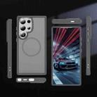For Samsung Galaxy S24 Ultra 5G Hardware Lens Protection MagSafe Magnetic PC Hybrid TPU Phone Case(Grey) - 2