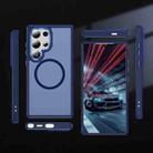 For Samsung Galaxy S24 Ultra 5G Hardware Lens Protection MagSafe Magnetic PC Hybrid TPU Phone Case(Blue) - 2