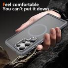 For Samsung Galaxy S25 Ultra 5G Hardware Lens Protection MagSafe Magnetic PC Hybrid TPU Phone Case(Grey) - 3