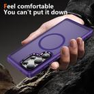 For Samsung Galaxy S25 Ultra 5G Hardware Lens Protection MagSafe Magnetic PC Hybrid TPU Phone Case(Purple) - 3