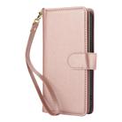 For Sony Xperia 10 VI Multi-Card Wallet RFID Leather Phone Case(Rose Gold) - 2