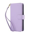 For Sony Xperia 10 VI Multi-Card Wallet RFID Leather Phone Case(Light Purple) - 2
