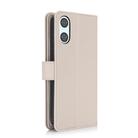 For Sony Xperia 10 VI Multi-Card Wallet RFID Leather Phone Case(Apricot) - 3