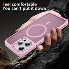 For iPhone 16 Pro Max Hardware Lens Protection MagSafe Magnetic PC Hybrid TPU Phone Case(Pink) - 3