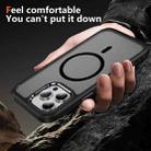 For iPhone 14 Pro Hardware Lens Protection MagSafe Magnetic PC Hybrid TPU Phone Case(Black) - 3